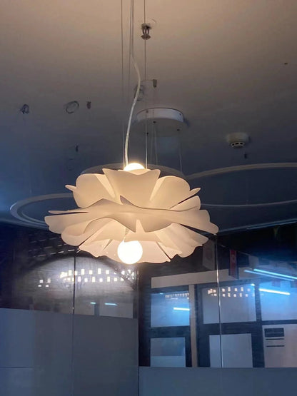 Solfjäder - Lustre fleur de chandelier